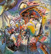 Wassily Kandinsky Moscow I oil